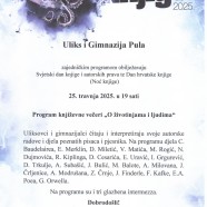 Književna večer 25. travnja