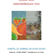 Izložba  slikarskih radova učenika Osnovnih škola Pule.
